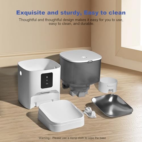 Smart Pet Feeder with Camera and Audio