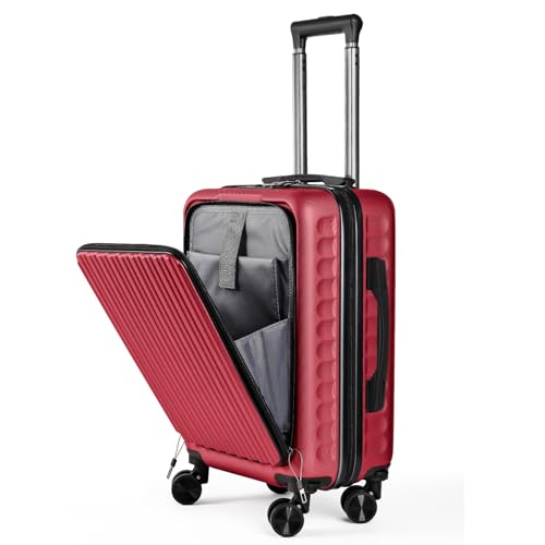 ARTREE Maleta de Cabina 55x40x20cm,ABS Material Trolley Rígida Expandible, con Ruedas giratorias Desmontables,Cerradura combinación,Ideal como Equipaje de Mano para Iberia, Vueling o Easyjet
