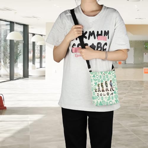 POFULL Cartoon Game Crossbody Bag Video Game Player Gift Game Lover Gift Video Game Merch4