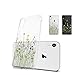 Unov Case Compatible with iPhone XR Case Clear with Design Slim Protective Soft TPU Bumper Embossed Pattern 6.1 Inch (Flower Bouquet)