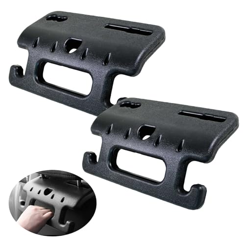 Funriche 車 フック 手すり アシストグリップ ハンガー ヘッドレスト フック 後部座席 高齢者 乗り降り 補助 グリップ 取り付け簡単(1個)