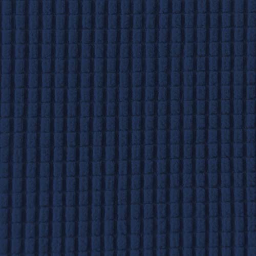 Image of Easy-Going Stretch Large Wingback Chair Sofa Slipcover Navy | 1-Piece Sofa Cover Furniture Protector Couch Soft with Bottom, Spandex Jacquard