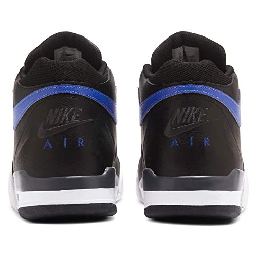 Nike BQ4212-003: Men's Flight Legacy Black/Hyper Blue/Smoke Grey Sneaker (10.5 D(M) US Men)4