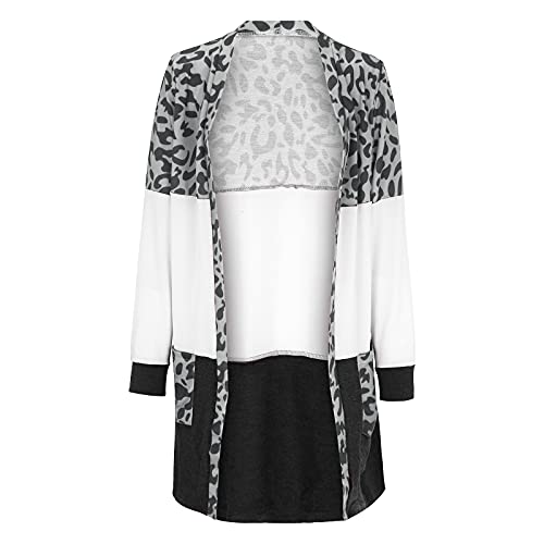 Cardigan da Donna alla Moda Autunnale Cappotto