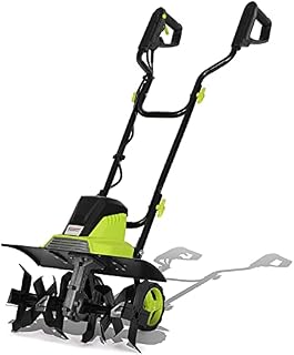Garden Rotavator, Tiller and Cultivator, 1500W Electric Rotavator with 45cm Width, 22cm Depth, 10m Power Cable, Safety Switch, Garden Lawn Soil Cultivator Rotovator for soil Loosening