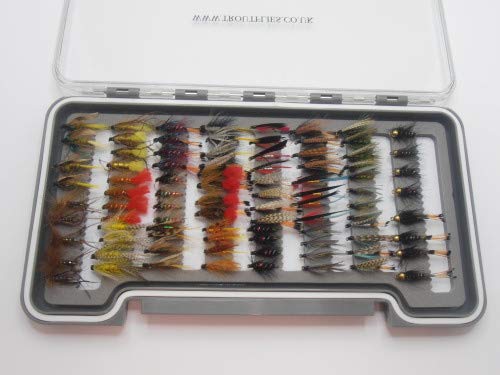 Scatola Per Mosche Da Pesca Malloch Of Perth Con Scamosciatura Nera - Foto 8