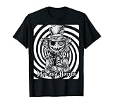 Der verrückte Hutmacher Alice im Wunderland psychedelischer Wahnsinn T-Shirt
