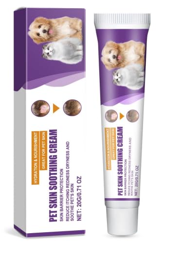 Pet Care Cream For Itchy,Hotspots Itchy Irritated Skin Relief for Dog & Cat,Pets First Aid Antibacterial Itchy Skin Cream,Pet Skin Care Cream,soothing itchy dog skin relief,Pet Wound Care Gel