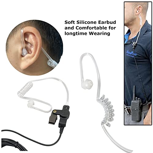 Maximalpower Ptt Headset Earpiece For Motorola Vertex Radios Vx-261 Vx-231 Vx-210 Vx-264 Vx-351 Vx-354 Vx-424 Vx-451 Vx-454 Vx-459 Evx-261 Evx-531 Evx-534 Evx-539 #TOP4
