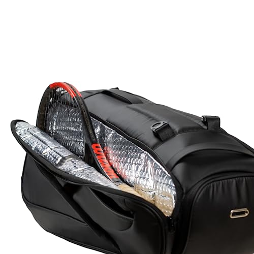 Image of Carbonado Multisports Utility Duffle Bag 35L | for Cricket, Tennis, Badminton, Football, Basketball and Other Sports | Unisex | with Insulation Compartment for Racket
