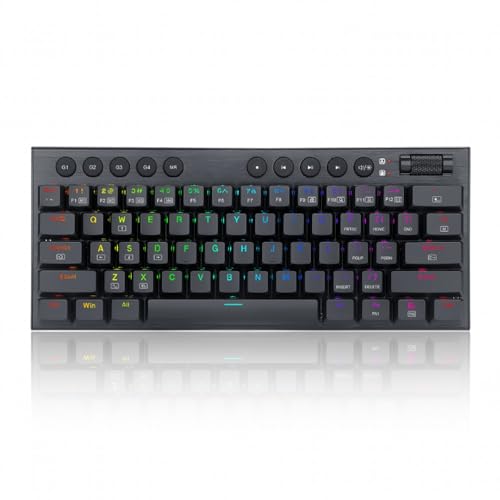 ITPROTECH Q[~OL[{[h [vt@C }NL[t Ԏ 61KEY ubN [L/USB-A+USBC] K632-RGBTI