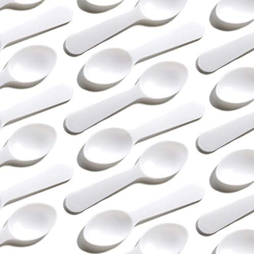 Extra Sturdy, BPA Free 1000ct Plastic Tasting Spoons. Disposable ...