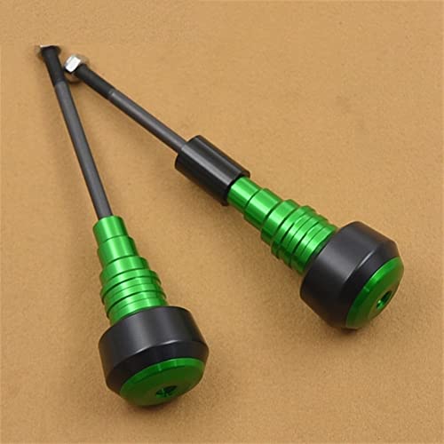 Curseurs de cadre pour Kawasaki Ninja 650 et Z650 protection moteur verte