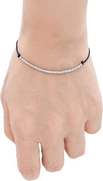 2 pulseras código Morse Anti Trump miniatura 4