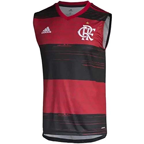 Camiseta Regata Flamengo Adidas I 2020 2021 FH7588 (G)