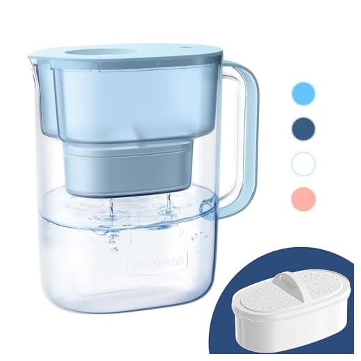 Filtered Water Pitcher with Long-Lifespan