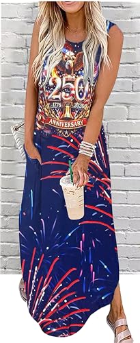 Image of CHUNTIANRAN Maxi Dresses for Women Summer Outfits Boho Beach Long Dresses Casual Sundresses Resort Wear for Women 2026