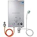 Produktbild Hopopula Upgrade Typ 18L LPG Gas-Warmwasserbereiter ohne Tank mit Duschkopf Kit Wasserfilter & Gasregler(18L LPG)