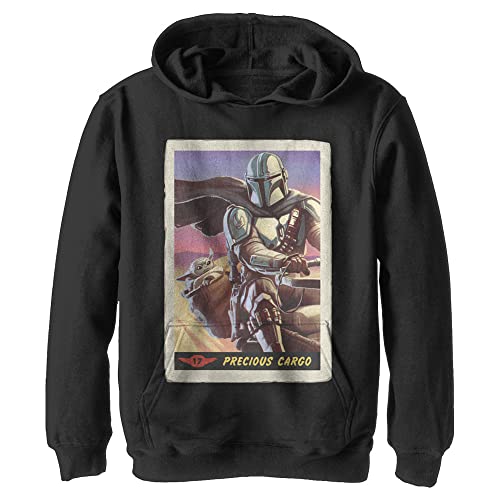 Pull à capuche Star Wars Mandalorian pour enfant motif Precious Cargo