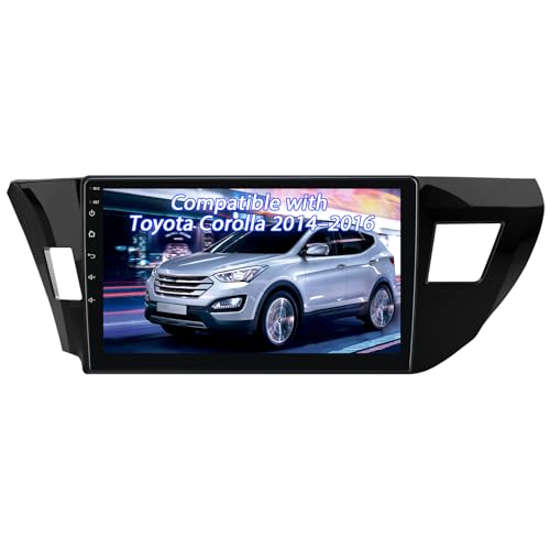 Doreon CarPlay Android 15 Car Stereo for Toyota Corolla 2014–2016, 4GB RAM 64GB ROM Touch Screen Radio with Wireless CarPlay & Android Auto, Bluetooth/GPS/4G, FM/AM, HD Backup Camera