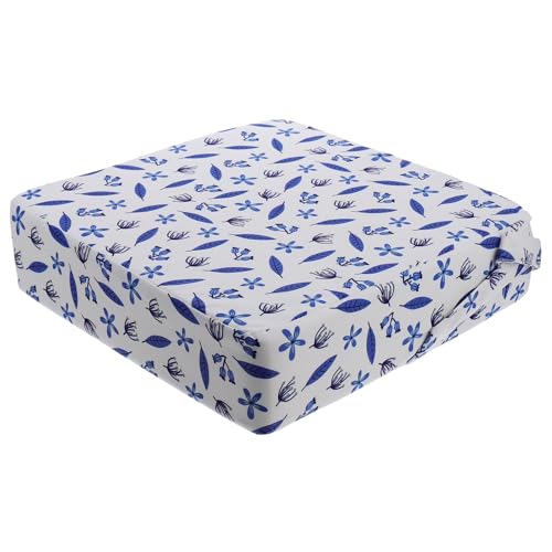 Coussin rehausseur chaise pour garçons filles en polyester blanc