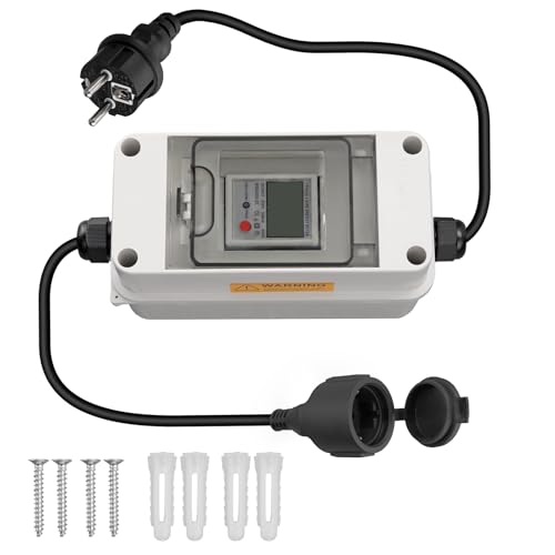 Mesure consommation électrique extérieur via wattmètre IP65 Kamtop - 7