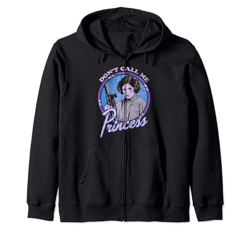 Sweat Star Wars Princess Leia imprimé circulaire zippé pour exprimer votre force intérieure