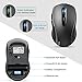 immagine 5TECKNET Mouse Senza Fili, Wireless Mouse con Bluetooth 5.0+ Bluetooth 3.0 + 2.4G, 2400 DPI e Design Ergonomico per PC Laptop Notebook