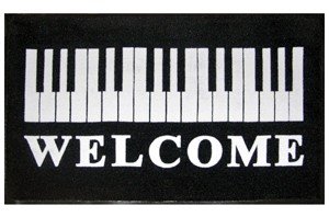 Piano Keys Door Mat