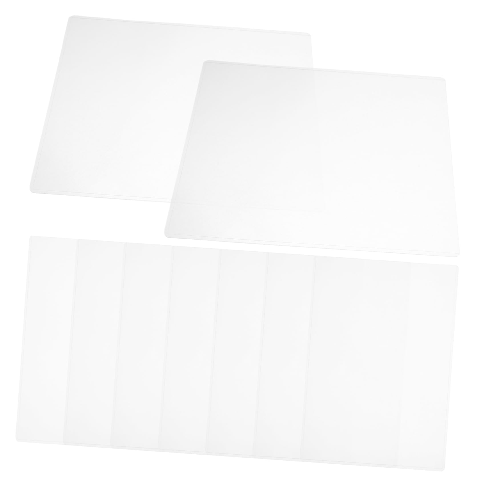 Protettore Rigido Trasparente A4 in Plastica 30 Pezzi | Album, Menu e Poster, Formato Foglio, Uso Versatile e Resistenza alla Deformazione