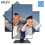 MSI PRO MP275QPG 27-Inch WQ HD Office Monitor - 2560 x 1440 IPS Panel, 100Hz, Eye-Friendly Screen, VESA Mountable, Display Kit Support, 4-Way Adjustable - HDMI 2.0b, DisplayPort 1.2a - Image 6