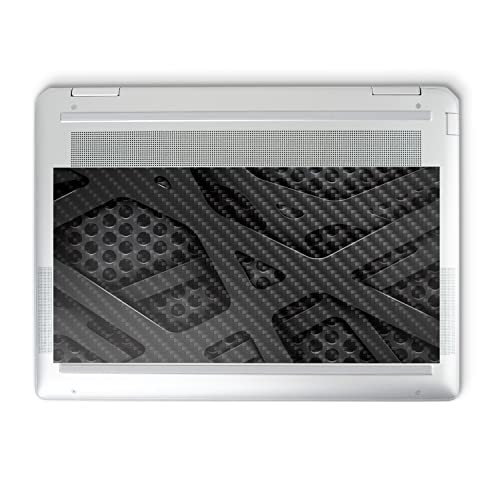 Image of MightySkins Carbon Fiber Skin Compatible with HP Spectre x360 14 inch (2022) Full Wrap Kit - Tech Wave | Protective, Durable Textured Carbon Fiber Finish | Easy to Apply | Made in The USA