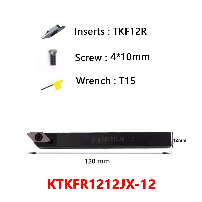 1PC Lathe Tool KTKFR KTKFR1010JX12 KTKFR1212 KTKFR1616 KTKFR2020 miniatura 4
