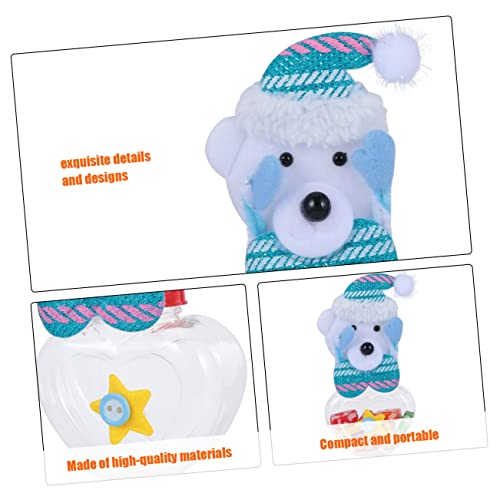 Healvian 1 Peça Caixa De Doces De Natal Jarra De Regalo Para De Coração Caixa Decorativa Caixa De Fa