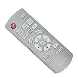 N2QAYB000680 Replace Remote Control fit for Panasonic Projector PT-AE7000 PT-AE7000U PT-AE8000 PT-AE8000U PT-AE8000EA PT-AE8000EH PT-AE8000EZ PT-AT6000E PT-AE4000U PT-AE2000