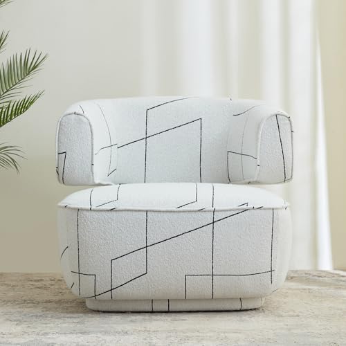 Image of Home Centre Alpine Accent Chair - White