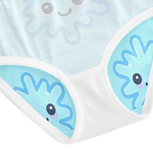 Girls' Training Panties Toddler Cotton Underwear for Toddler Girls Snowflake Seamless 5