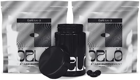 Orlo Nutrition Omega 3 – Vegan Algae EPA & DHA Kit | 3X Active Strength – Clean Alternative to Fish Oil Supplements | Softgels for Joints, Eyes, Heart, Immune & Brain Health Support | 60 Servings