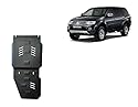 Scut Protection Motorabdeckung kompatibel mit Mitsubishi Pajero Sport 2-Getriebe und Kühler.