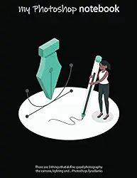 Notebook: Photoshop Tool, Doted Grid, Soft Cover, Letter Size (8.5 x 11 inches) – Large format tool for your ideas and projects: Men`s and Women`s ... editor artist journal & diaries in classroom