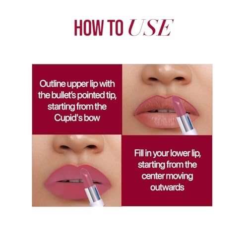 Image of MyGlamm POSE HD Lipstick-True Red (Red)-4 gm | Matte Lipstick | Enriched with Moringa oil & Vitamin E | Long-lasting & Moisturising