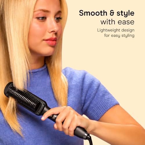 INFINITIPRO by Conair Smoothing & Straightening Brush, Styler, Heated Brush - image 5