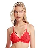 Kylie Lace Bralette for Women, Unpadded and Unlined Wireless Bra, Perfect Everyday Strappy Lingerie