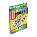 Crayola Clicks Retractable Tip Markers (10ct), Stocking Stuffers for Kids & Toddlers, Cone Tip Washable Art Marker Set, Coloring Book Supplies, No Dry, 3+