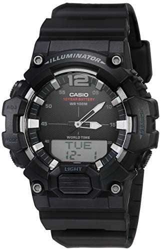 Casio Men's Classic Quartz Watch with Resin Strap, Black, 27.78 (Model: HDC-700-1AVCF)