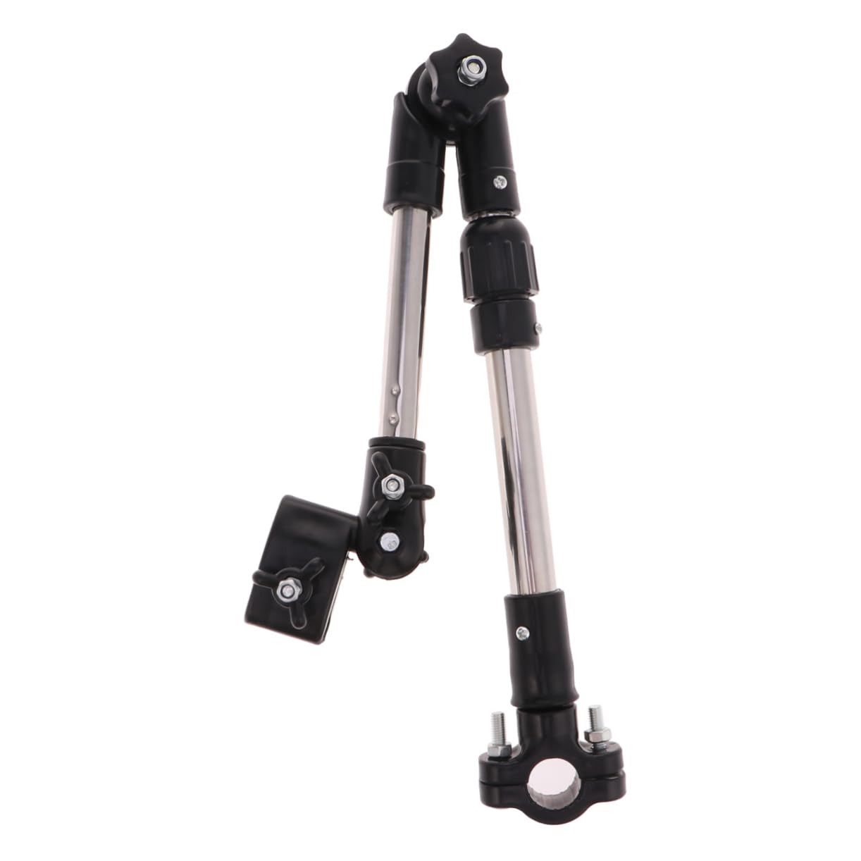 KOMBIUDA 1pc Bike Umbrella Stand Umbrella Bracket Riding in Rain Umbrella Stand Umbrella Holder Umbrella Connector Thicken Floor Mount Holder Retractable Umbrella Stand Telescopic Sunshade