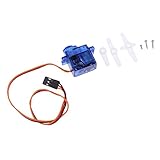 Fácil de operar e instalar P0090 Máquina de Timón para Juguete de RC Avión Helicóptero Coche Barco 9g