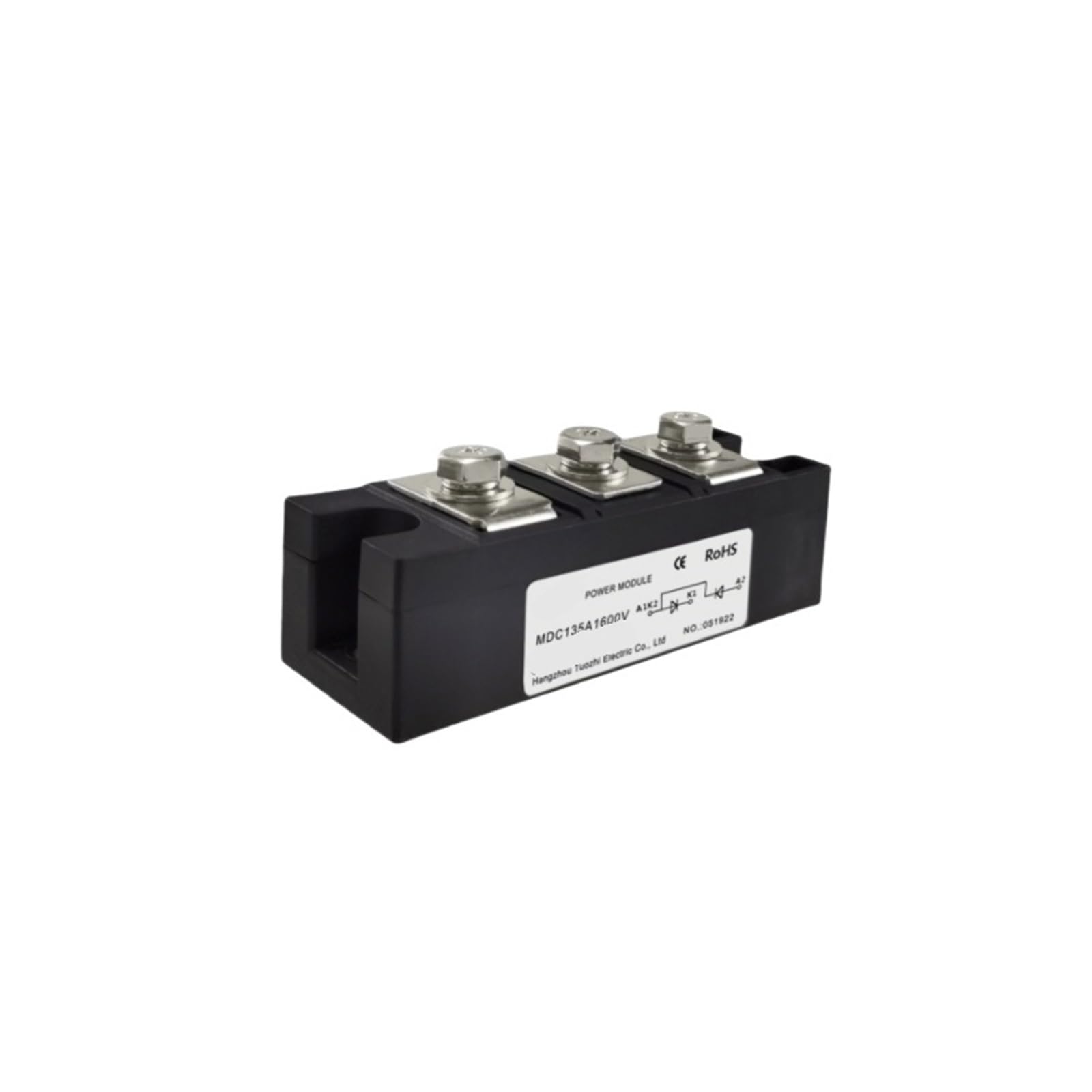 Module de diode redresseur MDC200A1600V pont de commutation alternatif continu 1634