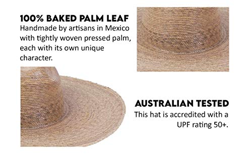 Lack Of Color Women's Western Wide Palma Summer Hat (Natural, Large/X-Large) #TOP4