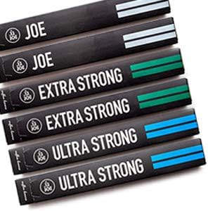 Nespresso Compatible Capsules - Espresso Pods for your Nespresso Machine - INTENSELY BOLD VARIETY SAMPLER, Very Strong Nespresso Coffee Capsules, 10-Count Sleeves, (60 Capsules)